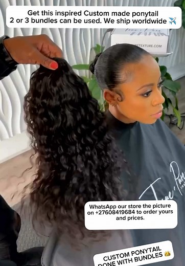 Explore Custom Ponytail Styles in South Africa