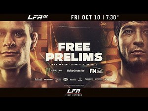 LFA 219 Prelims *live* | Three live and free fights | LFA MMA