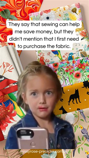 Who says sewing will save you money? 🤔 Not until you see the fabric haul... 😂🧵 That’s the part they didn’t mention! 💸💥 #SewingAddict #FabricByMissyRose #DIY #Sewing #FabricHaul #PreOrder #Fabrics | Fabric by Missy Rose