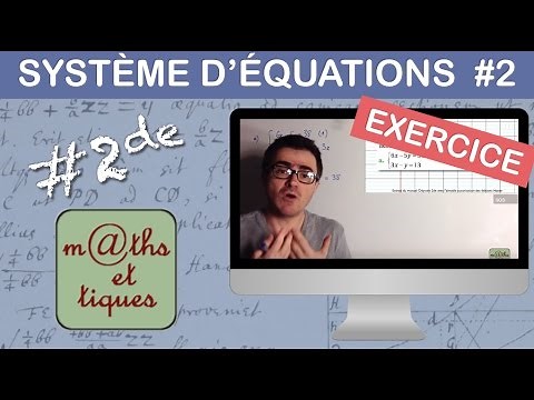EXERCISE: Solve a system (2) - Second
