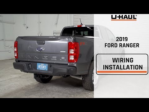 2019 Ford Ranger Trailer Wiring Harness Installation