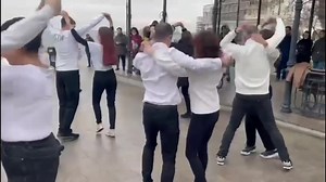 62K views · 2.5K reactions | Salsa & bachata #flashmob pe faleza...