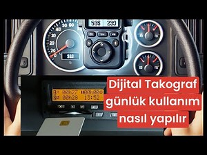 How to Use Digital Tachograph Daily?
