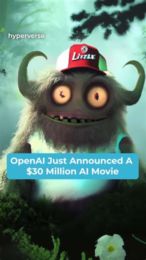 OpenAI creating a $30 million AI movie to replace artists