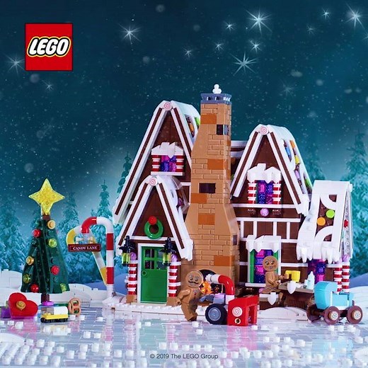 120 reactions · 12 shares | Baue ein Lebkuchenhaus als LEGO® Modell! | LEGO | Facebook
