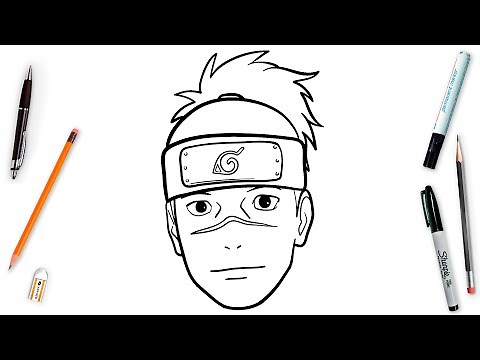How To Draw Iruka Easy Step By Step | Iruka Umino From Naruto Shippuden