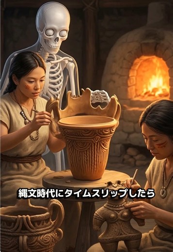 縄文時代の体験シミュレーション