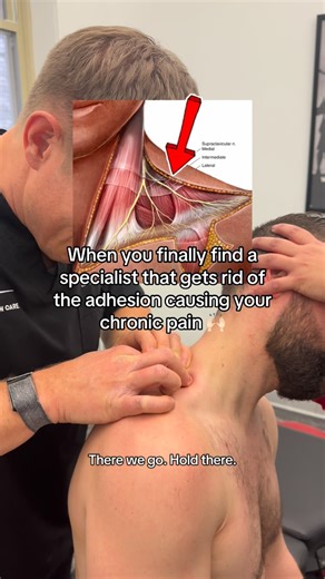 SICK and TIRED of being in pain? on Instagram: "Sick of that stubborn pain and lingering tightness? This is for you! Get the ultimate lasting release with Adhesion release methods 🙌🏻 Nerve entrapments are our bread and butter! Precise & effective manual methods for pain relief are here and they are attainable! If you have tried Chiro, PT, stretching, acupuncture, massage, etc.. and can’t seem to find that lasting relief… Adhesion could be your problem and could be stopping you from getting to 