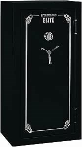 Stack-On E-24-MB-E Elite 24 Gun Security Safe, Electronic Lock, Matte Black