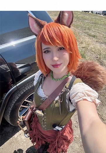 Squirrel Stampedes to Renaissance Faire | Squirrel Girl at Ren Faire