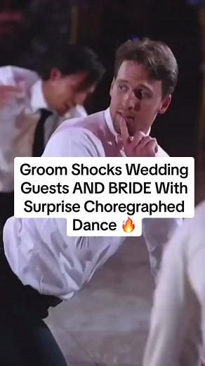 Groom Surprises Guests and Bride with Epic Choreographed Dance Performance!