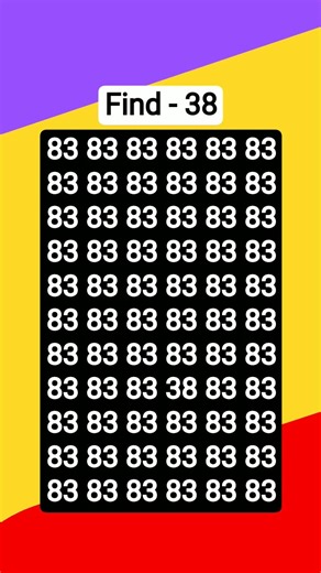 find the number 38 #maths #puzzle #mathstricks #jillianward #challenge #answar 38