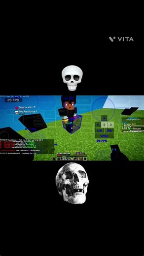 ⚡ INSANE ANCHOR 💀IN ZAITH LAUNCHER #senpaispider #minecraft #crystal flat