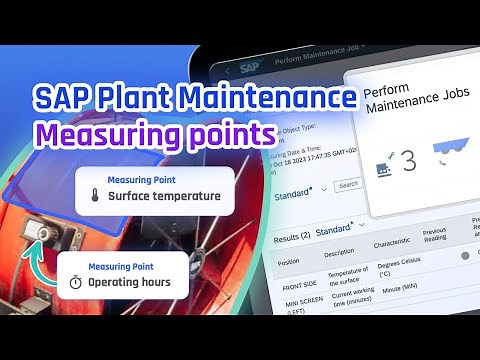 SAP PM/EAM Tutorial: Measuring points (Condition-based maintenance)
