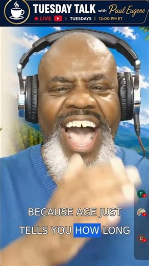 Is Age Really Just A Number? Tuesday Talk Paul Eugene #pauleugene #motivation #mindset