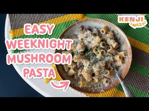 Easy Weeknight Pasta with Mushrooms