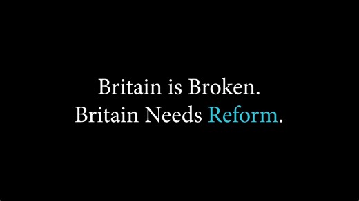 Your TV isn’t broken, but Britain is. I hope you enjoy our Party Election Broadcast. | Nigel Farage