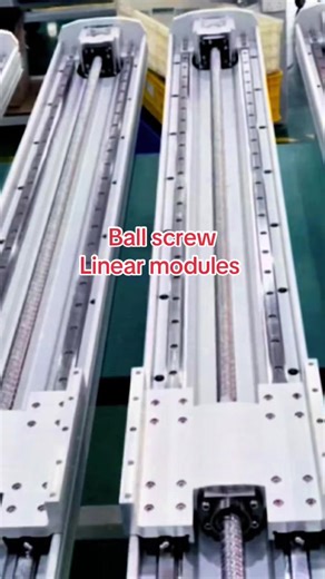 Ball Screw Linear Modules and Their Applications