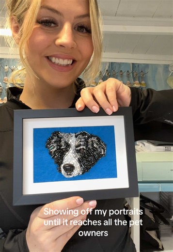 Showcase Your Pet Portraits with Beautiful Embroidery