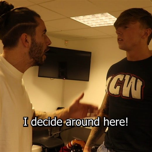 9.1K views · 65 reactions | After finding out his opponent for The Square Go, Kenny Williams tries to take out his frustrations on the roster backstage! ️universe.com/icw | Insane Championship Wrestling | Facebook