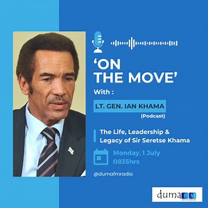 Tumisang Mothei interview with former President of Botswana, Lt. Gen Ian Khama, focusing on the life, leadership, and enduring legacy of the first President of Botswana, Sir Seretse Khama. #SirSeretseKhamaDay #MoreTalkMoreMusic | Duma FM