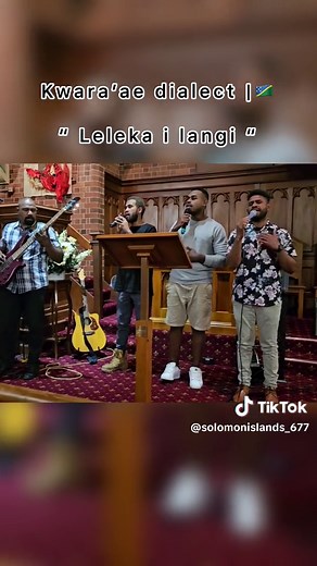 Soulful Kwara'ae Lotu Song from Solomon Islands