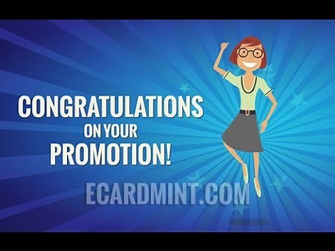 Congratulations on Your Promotion - Corporate Ecard