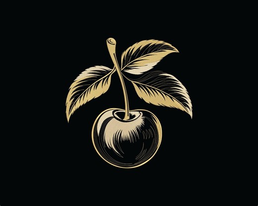 Cherry Embroidery Design | Elegant Cherry Fruit Embroidery Files | Cherry Machine Embroidery Designs, Instant Download - Etsy