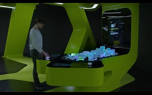 互动沙盘，mapping