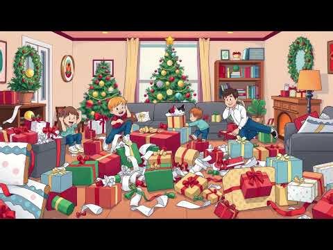 Boxing Day and the Wrapping Paper Avalanche 🎁 | Hilarious Christmas Mishap Song