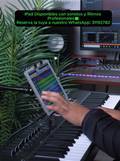 iPads con más de 2000 Samples y Ritmos Profesionales