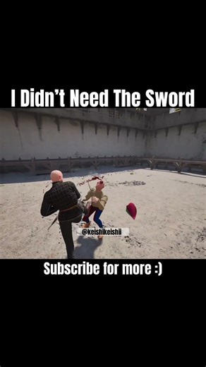 I Didn’t Need The Sword | Half Sword Demo