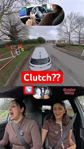 My poor car 😭😭 #driving #car #manual #gear #clutch #panic #mode #pov