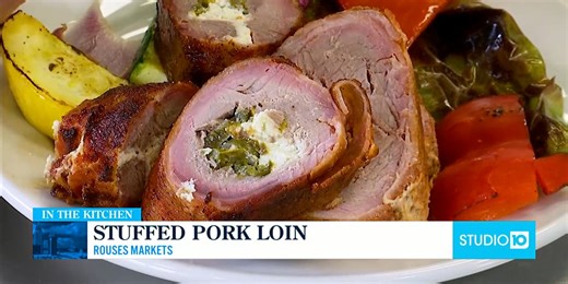 Stuffed Pork Loin with Rouses Markets