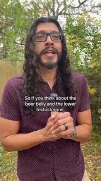 If You Have a Beer Belly, Your Testosterone is Dropping