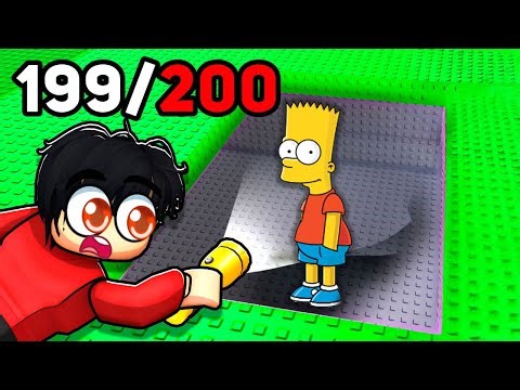 Finding ALL 270 Simpsons in Roblox find the simpsons...