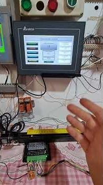 Controle de posição com CLP DELTA e motor de passo