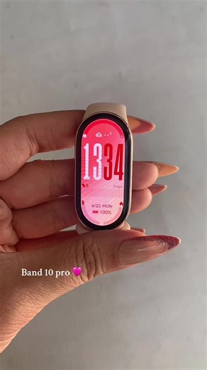 Band 10 Pro AMOLED Waterproof Smartwatch
