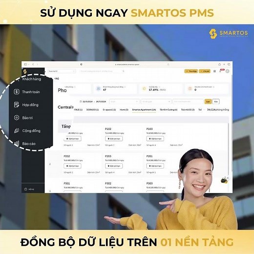 Tối ưu quản lý BĐS cho thuê với Smartos