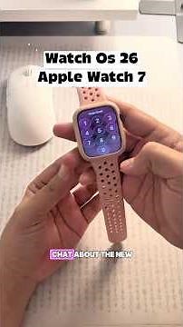 Watch OS 26 on Apple Watch 7