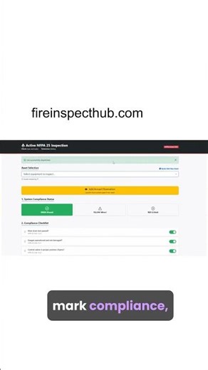 Complete an NFPA Inspection in the Field