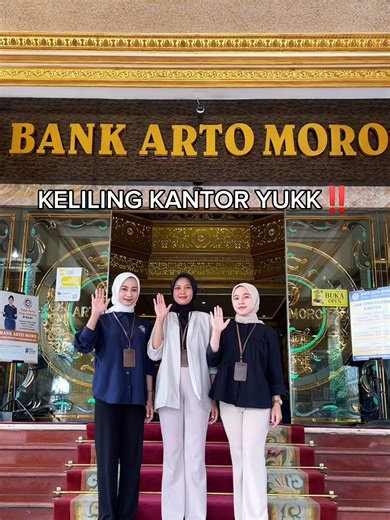 Office Tour Kantor Pusat Bank Arto Moro di Semarang. Sebagai BPR (Bank Perekonomian Rakyat) yang terpercaya dan profesional, Bank Arto Moro berkomitmen memberikan pelayanan perbankan terbaik kepada masyarakat. Dengan lingkungan kerja yang nyaman dan tim yang solid, kami siap menghadirkan solusi finansial yang aman dan terpercaya. Temukan berbagai layanan perbankan mulai dari tabungan, deposito, hingga kredit untuk kebutuhan usaha dan personal Anda. Bank Arto Moro — Mitra Keuangan Terpercaya di S
