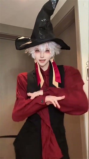 Evil Crispy Horn #nobatidao Dance Challenge#恐慌#Wizard cos#Sky Children of the Light