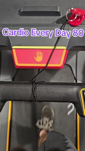 Day 80: 35 minutes of incline treadmill. recovery day. #inclinetreadmill #cardioeveryday #dailycardio