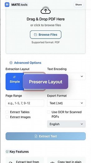Extract Text from PDF Online for FREE #Shorts