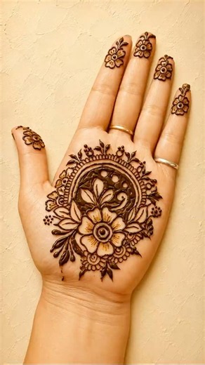 Simple and easy mehndi design | Mehndi arts | Simple heena design