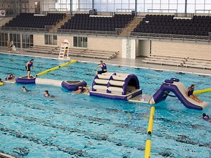 [Hot Item] Inflatable Obstacle Course for Pool Obstacle Sport