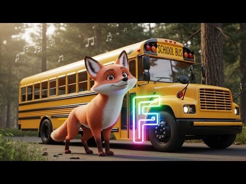 F for Fox | ABC Phonics Song for Kids | ABC Learning Video