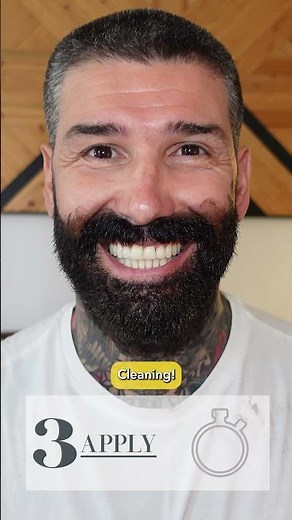 Carlos Costa Tries Cleverman | Step-by-Step Beard Dye Transformation #Shorts
