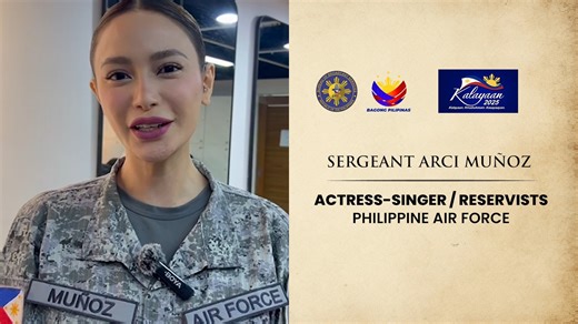 2.2K views · 26 reactions | Pagbati mula kay Philippine Air Force reservist Sergeant Arci Muñoz para sa paggunita ng ika-127 taong anibersaryo ng Araw ng Kalayaan ng Pilipinas. #127thArawNgKalayaan #RP1News #RadyoPilipinas #RadyoPubliko | Radyo Pilipinas | Facebook